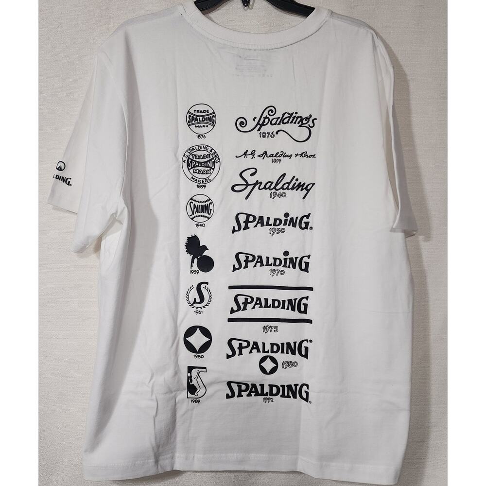 Spalding Unknwn white shirts size XL men's